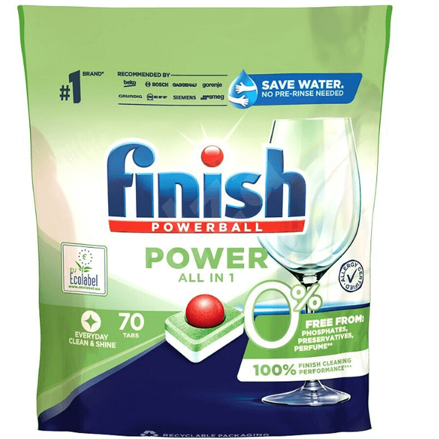 Finish All in1 ECO 70 comprimidos