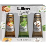 Cremă de mâini și unghii Lilien 3x40g 3 x 40 ml