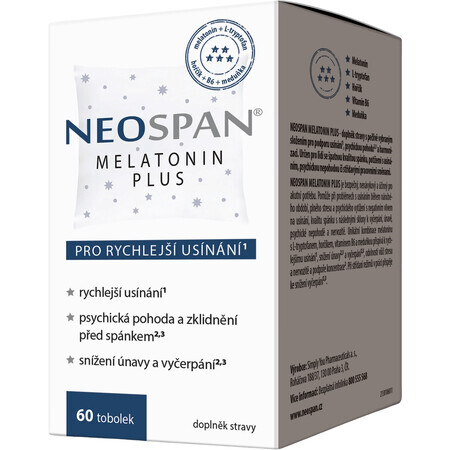 Neospan Melatonin plus 60 Kapseln