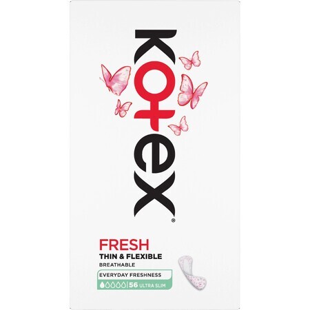 Kotex UltraSlim inlegkruisjes 56 stuks