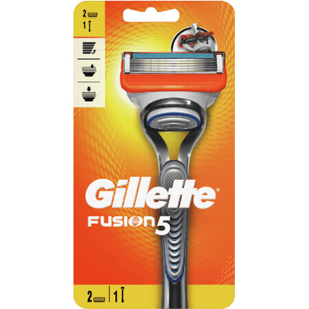 Afeitadora Gillette Fusion + 2 cabezales