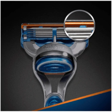 Gillette Fusion Rasierer + 2 Köpfe