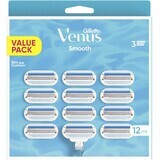 Gillette Venus Smooth testine di ricambio 12 pezzi