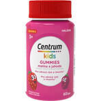 Centrum Kids Gummies multivitamine pentru copii jeleu de zmeură și căpșuni 60 buc