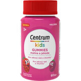 Centrum Kids Gummies multivitamine pentru copii jeleu de zmeură și căpșuni 60 buc