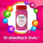 Centrum Kids Gummies multivitamine pentru copii jeleu de zmeură și căpșuni 60 buc