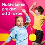 Centrum Kids Gummies multivitamine pentru copii jeleu de zmeură și căpșuni 60 buc