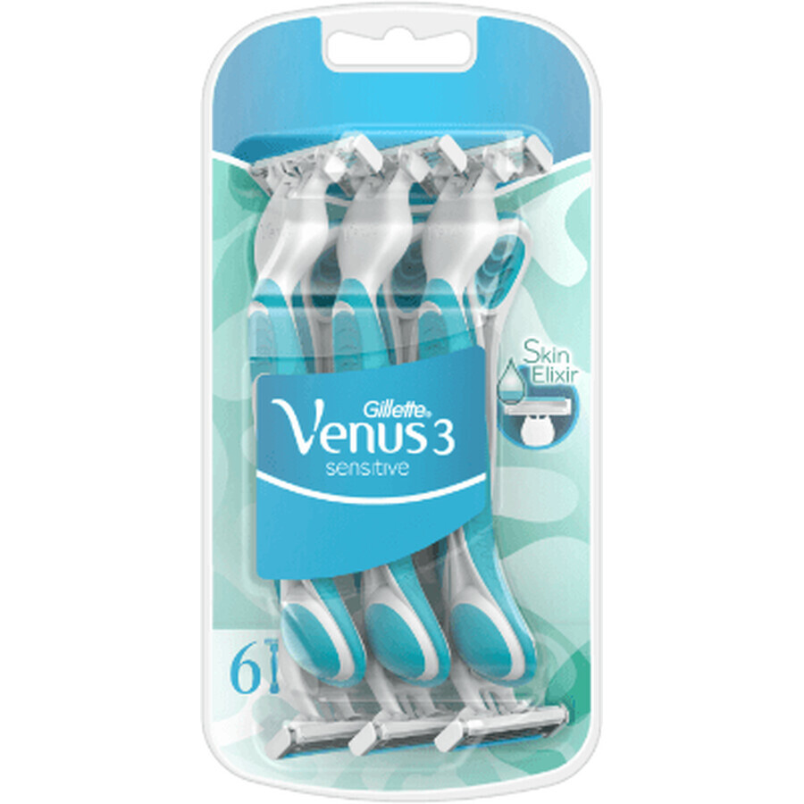 Gillette Venus Venus Simply Venus3 Sensitive Einwegrasierer 6 Stück