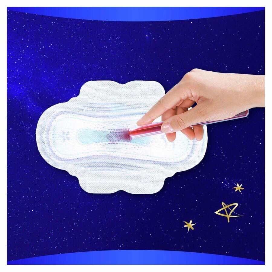 Always Ultra Secure Nighttime Sanitary Pads (size 4) with wings 36 pcs