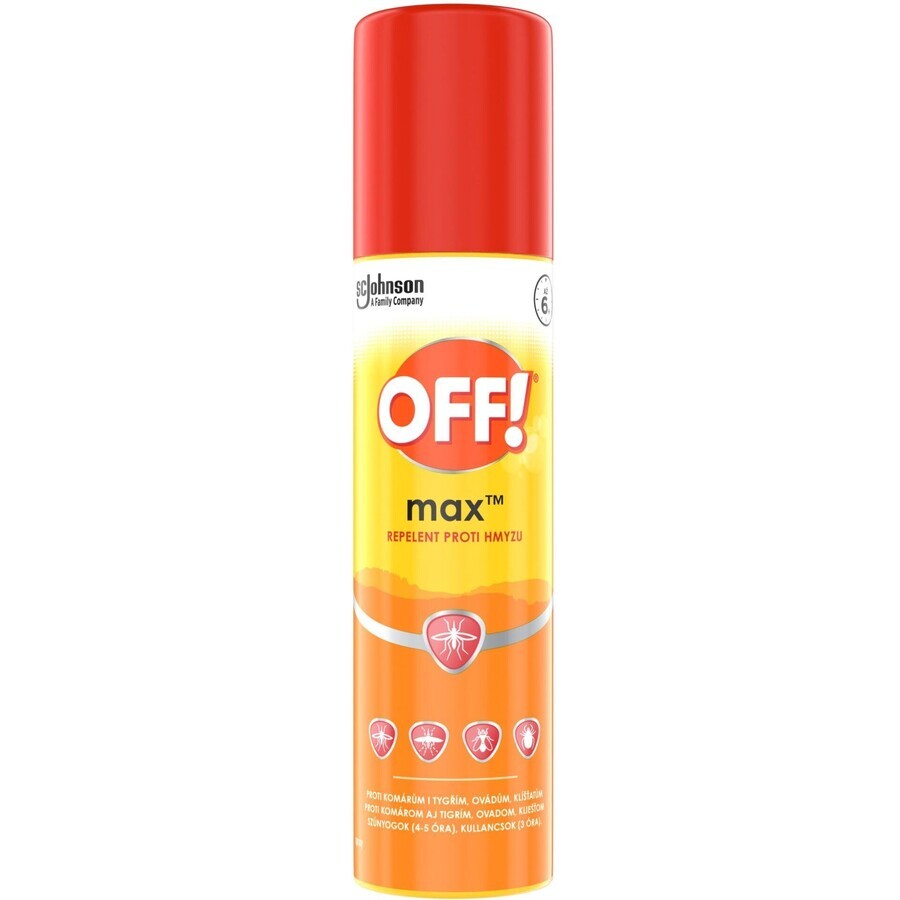 OFF ! Spray répulsif Max 100 ml