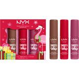 NYX Professional Makeup Glatte Peitsche Matte Lippencreme Trio