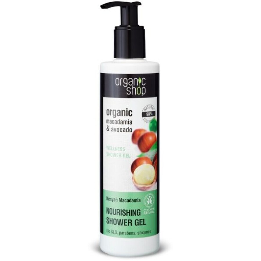 Natura Siberica Organic Shop - Kenyan Macadamia - Shower Gel 280 ml