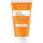 Avène Creme für empfindliche Haut SPF 50+ parfümfrei 50 ml