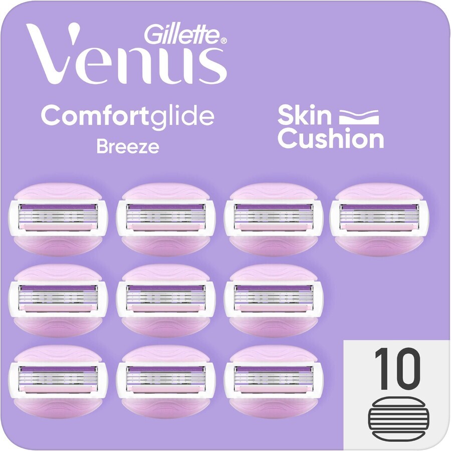 Gillette Venus Venus ComfortGlide Breeze Scherköpfe 10 Stück