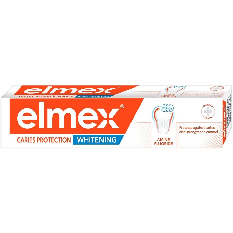 Elmex Cariës Protection Whitening Tandpasta 75 ml