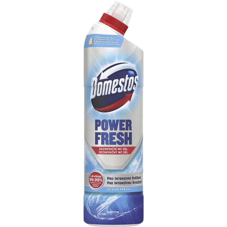 Gel de toaletă Domestos Power Fresh Ocean 700 ml