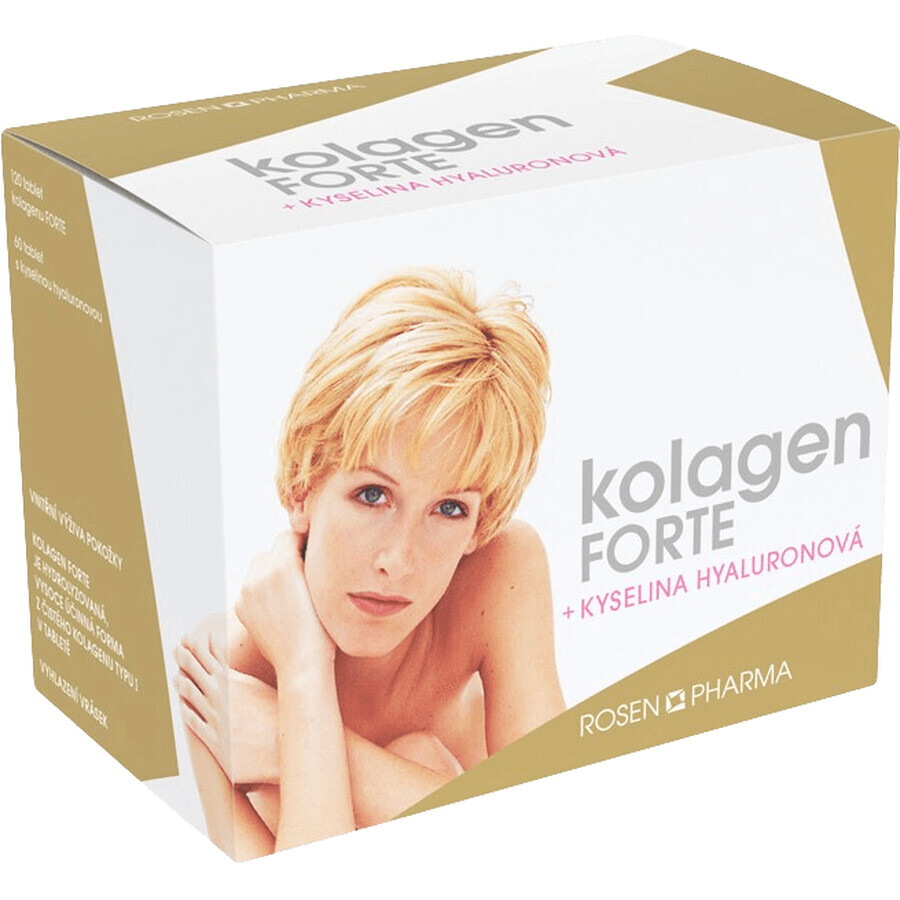 Rosen Pharma KOLAGEN Forte + Hyaluronic Acid 180 tablets