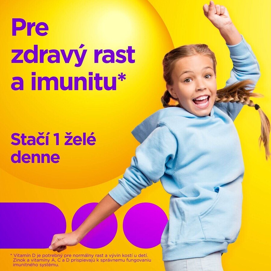 Centrum Kids Gummies multivitamine pentru copii jeleu multifruit 60 buc