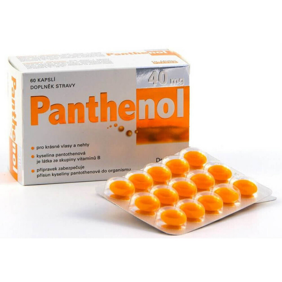 Panthenol 40 mg, 60 Kapseln, Dr.Müller 