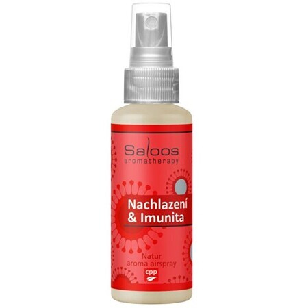 Saloos Natur Aroma-Luftspray - Kühlung und Immunität (natürlicher Lufterfrischer) 50 ml