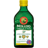 Mollers Omega 3 FISH OIL adults 50+ Lemon flavor 250 ml