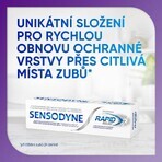 Sensodyne pastă de dinți de albire Rapid Relief Rapid Whitening 3 x 75 ml