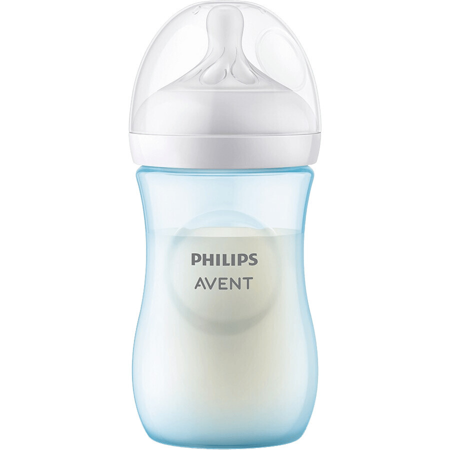 Biberons Philips Avent Natural Response 260ml, 1m+ bleu