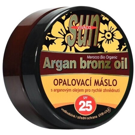 Vivaco Fast Tanning Argan Oil Bronzing Oil SPF25 200 ml