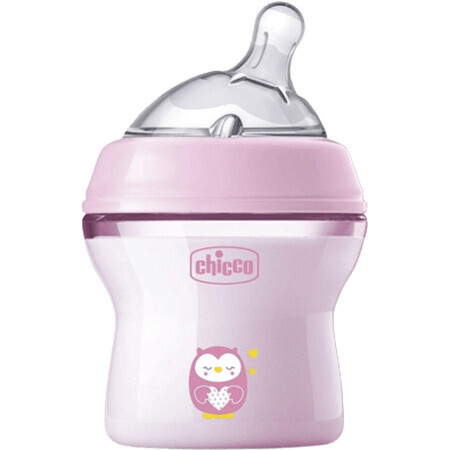 Chicco CHICCO Natural Gevoel Babyfles 150 ml meisje 0m+ 150 ml