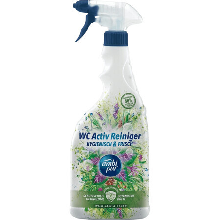 AmbiPur Wilder Salbei und Zedernholz WC-Reiniger 750 ml