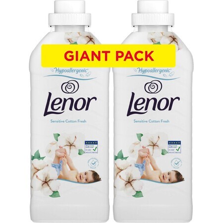 Lenor Cotton fresh conditioner 2 x 1200 ml