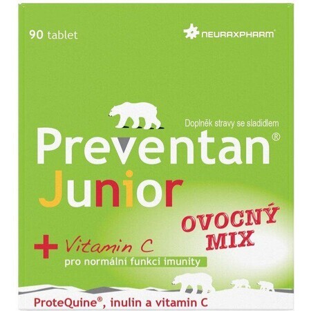 Preventan Junior Fruchtmischung 90 Tabletten