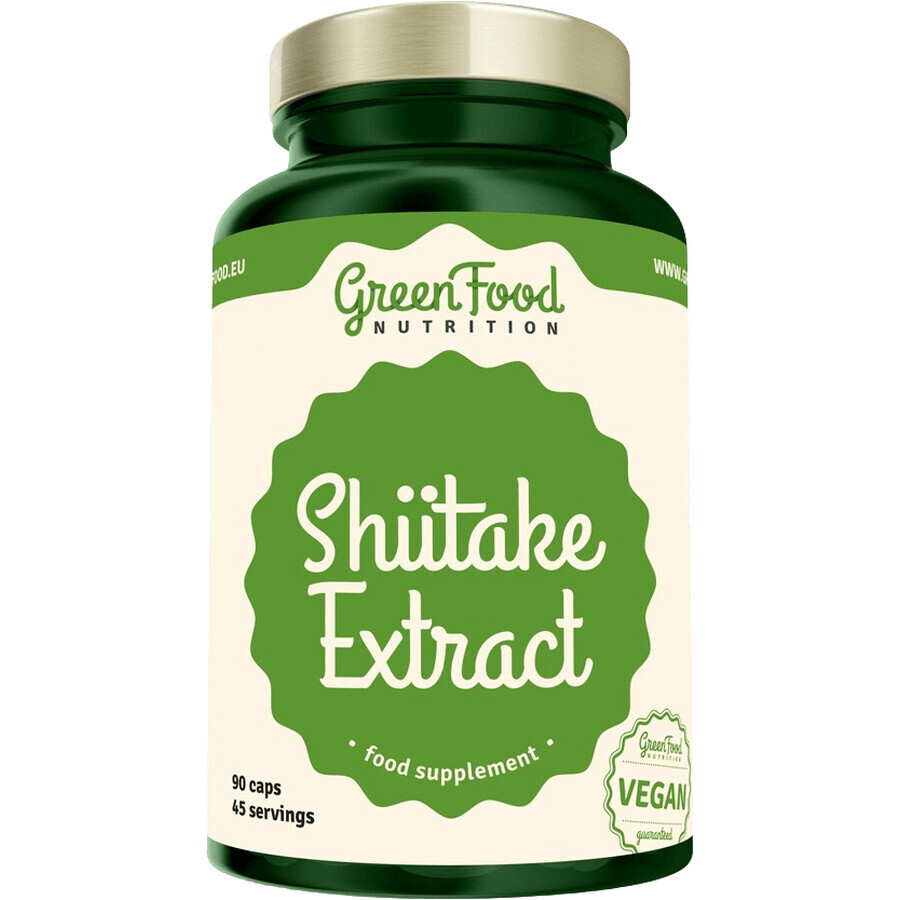 GreenFood Nutrition Shiitake-Extrakt 120 Kapseln