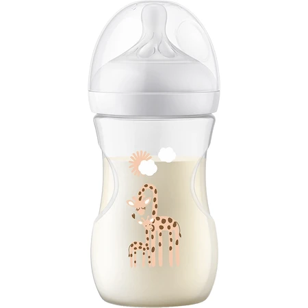 Butelka Philips Avent Natural Response 260 ml, żyrafa 1 m+: ceny i cechy