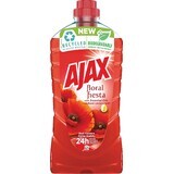 Ajax Floral Fiesta Allzweckwaschmittel, rote Blumen 1 Liter