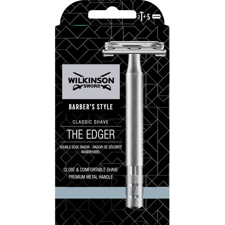 Wilkinson Sword Rasiermesser für Männer, zweischneidig, vintage Metall