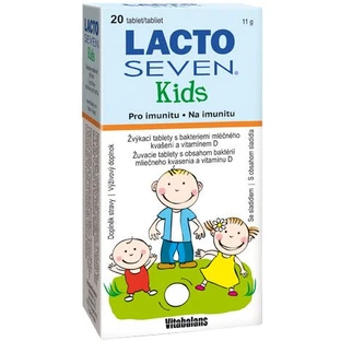 Vitabalans Oy LACTOSEVEN KIDS compresse masticabili 20 pz.