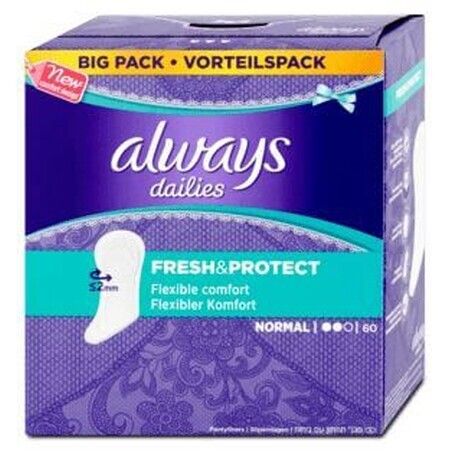 Always Fresh&Protect Regular Underwear 60 pieces