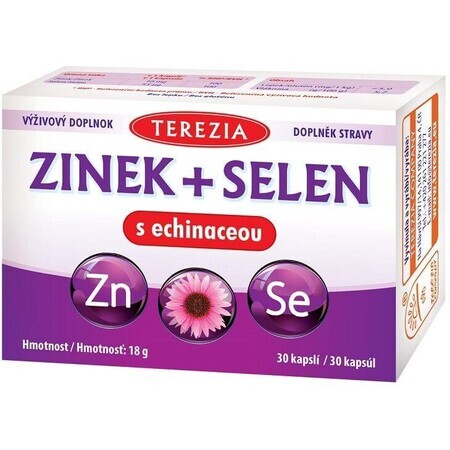 Terezia Zink + Selen mit Echinacea 30 Kapseln