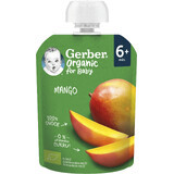 Gerber Sacchetto di mango biologico 100% BIOLOGICO 6m+ 16 x 90 g