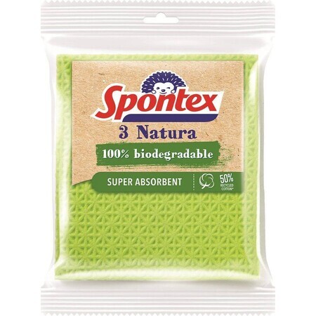 Spontex Nature Schwammtuch 3 Stück