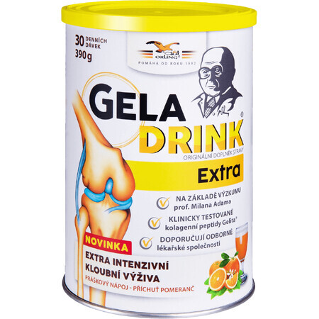 Geladrink Extra Getränkepulver Orangengeschmack 390 g