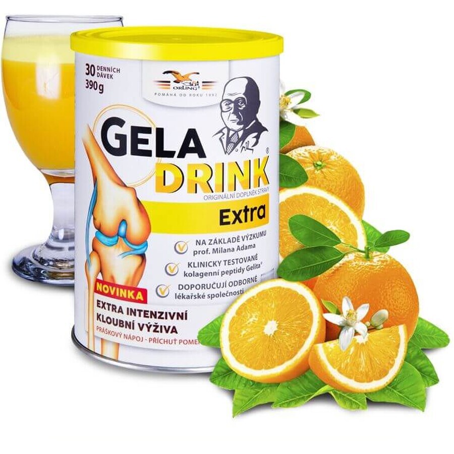 Geladrink Extra Getränkepulver Orangengeschmack 390 g