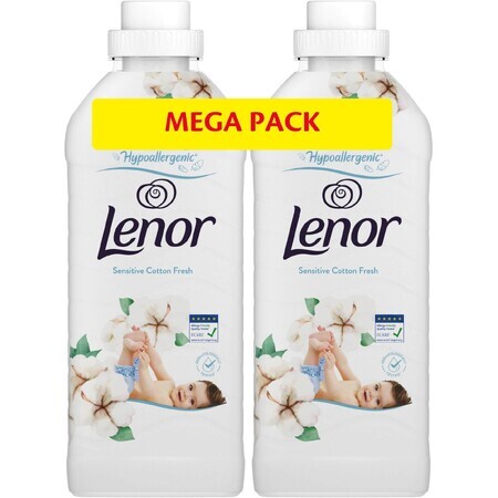 Lenor Cotton fresh Weichspüler 2 x 925 ml