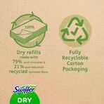 Swiffer Dry Wipes 18 pieces