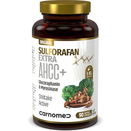 CarnoMed Sulforafaan Extra AHCC + 90 capsules