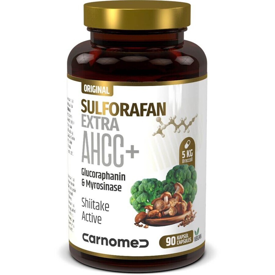 CarnoMed Sulforaphane Extra AHCC + 90 capsule