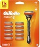 Gillette Fusion Rasierer + 11 Ersatzk&#246;pfe Spezialpaket