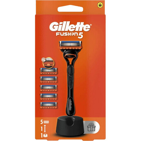 Gillette Fusion5 + capuchon 5 pcs