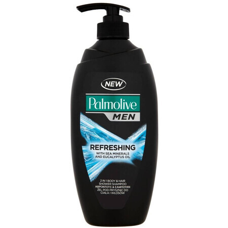 Palmolive Gel douche pour hommes BLEU Pompe rafraîchissante 750 ml